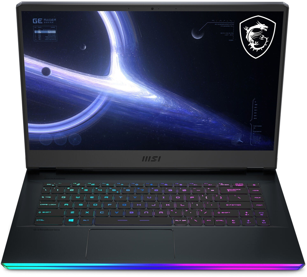 Ноутбук MSI GE66 Raider 11UH-283RU (9S7-154314-283) 15.6;(3840x2160)IPS/ i7-11800H(2.3ГГц)/ 32Гб/ 2Тб SSD/ GeForce RTX 3080 8Гб/ нет DVD/ Win10 / Синий
