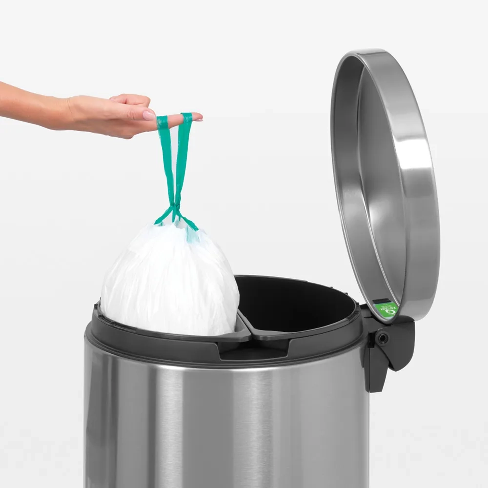 Brabantia Контейнер для мусора Twin Bin 2x20 л матовый EAN 8710755424229