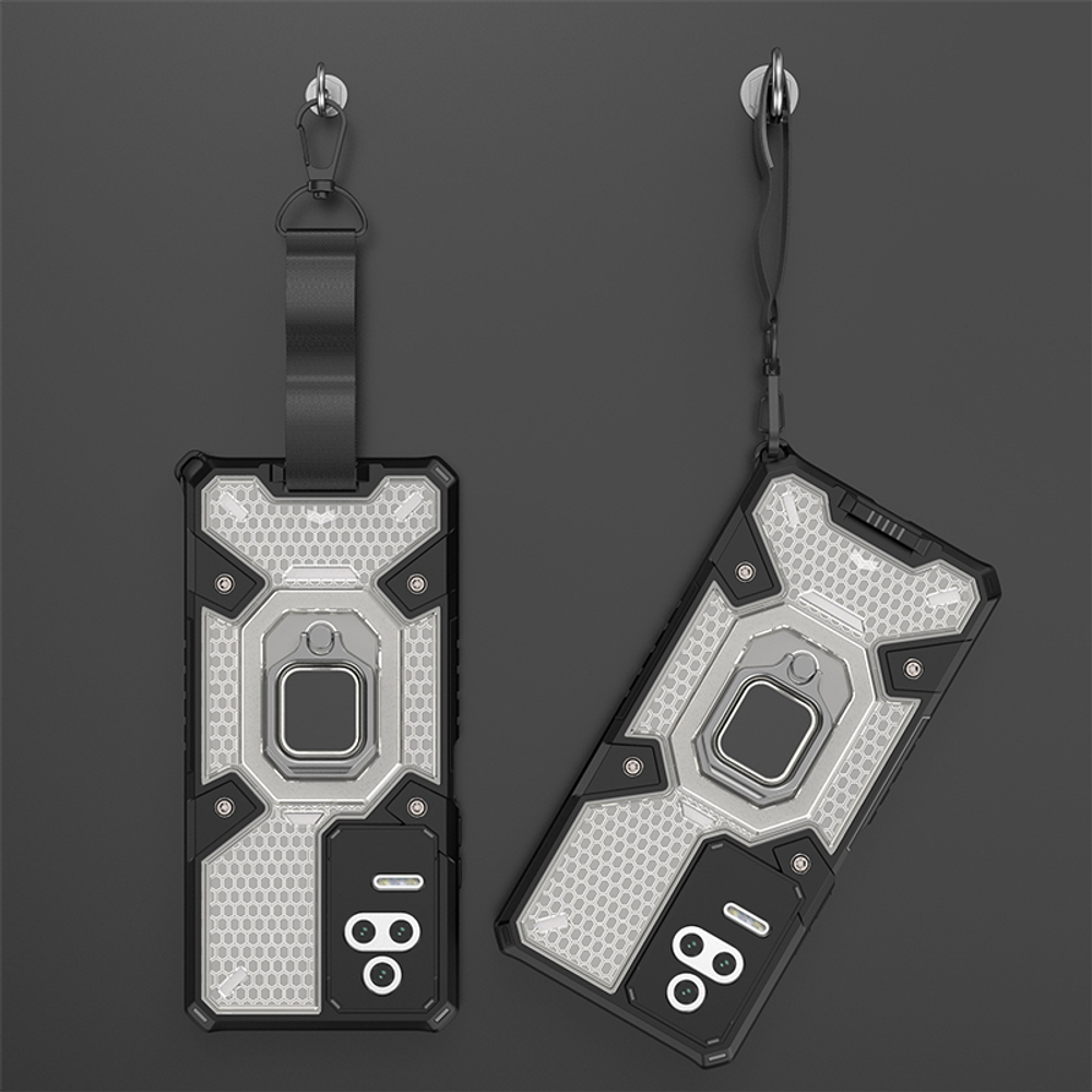 Противоударный чехол с Innovation Case с защитой камеры для Xiaomi Poco F4