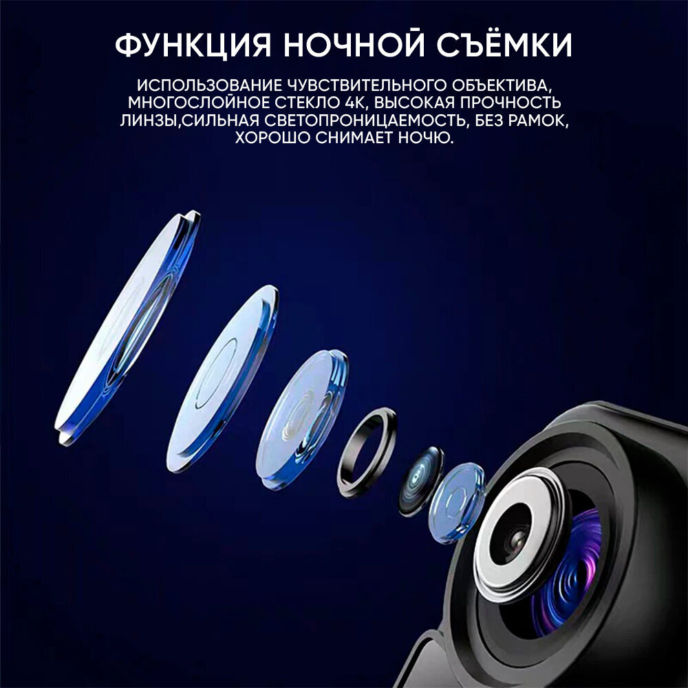 Портативная мобильная камера SJCAM C300 Pocket Edition c 1 аккумулятором 1000 mAh