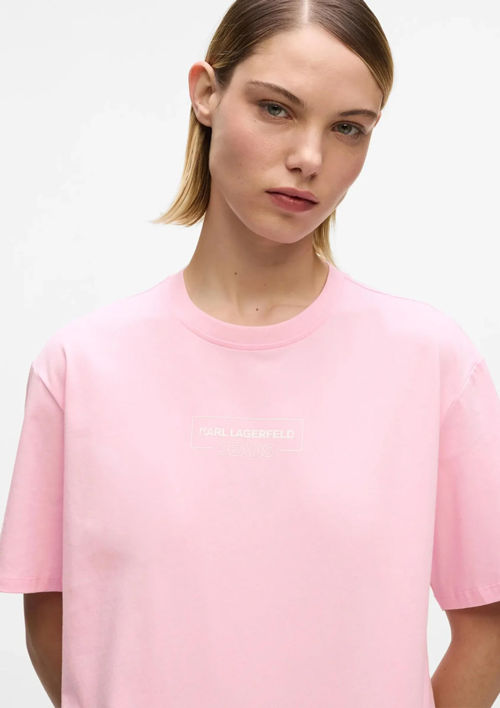 Футболка KARL LAGERFELD JEANS Reg Outline Logo Tee