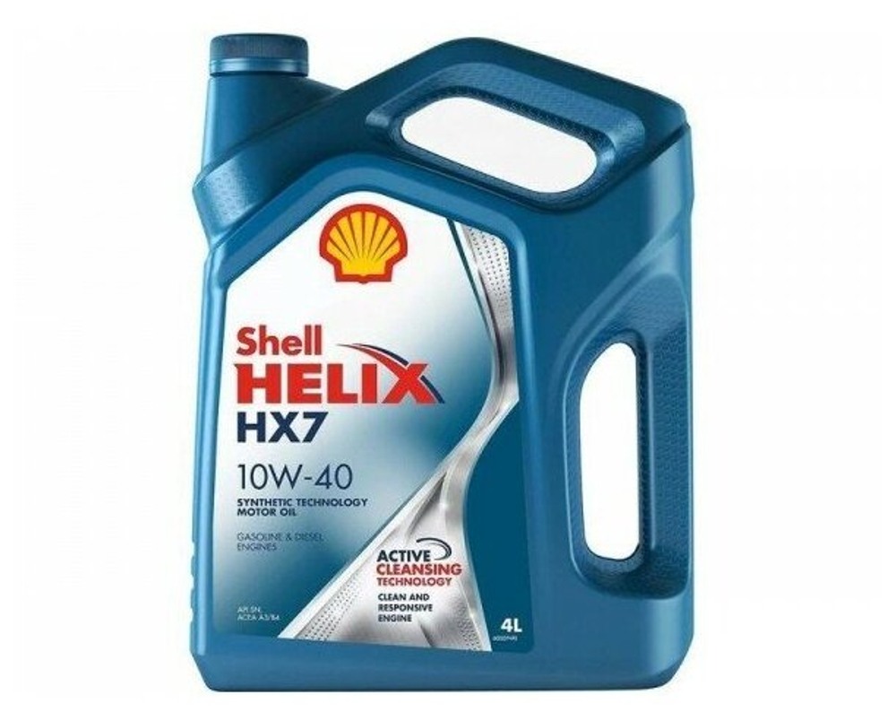 Масло моторное SHELL Helix HX7 SP 10W-40 полусинтетическое 209 л 550070410