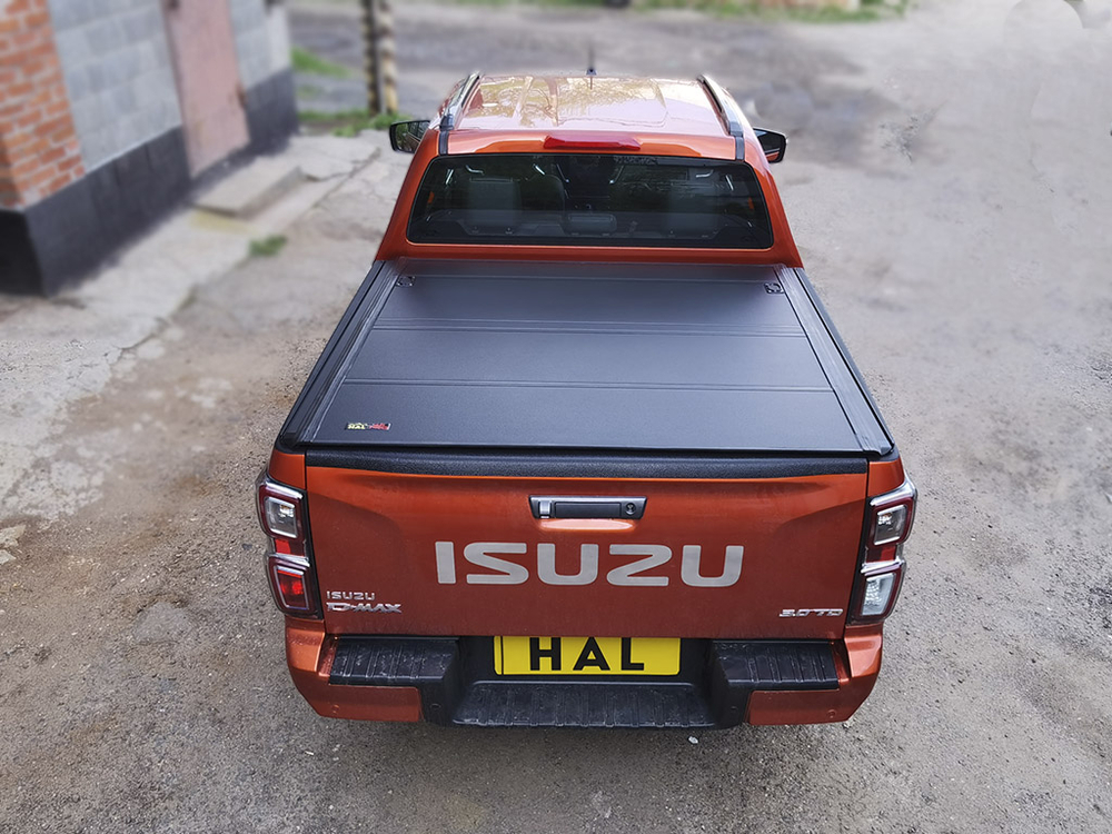 Крышка HAL 4-х секционная D-Max 2021+, кузов: RG-01 4S STANDART