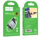 Кабель-переходник Hoco UA35 Type-C на RJ45 серый