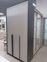 Шкаф 3-х створчатый Шарм ШК-10 графит/белый
