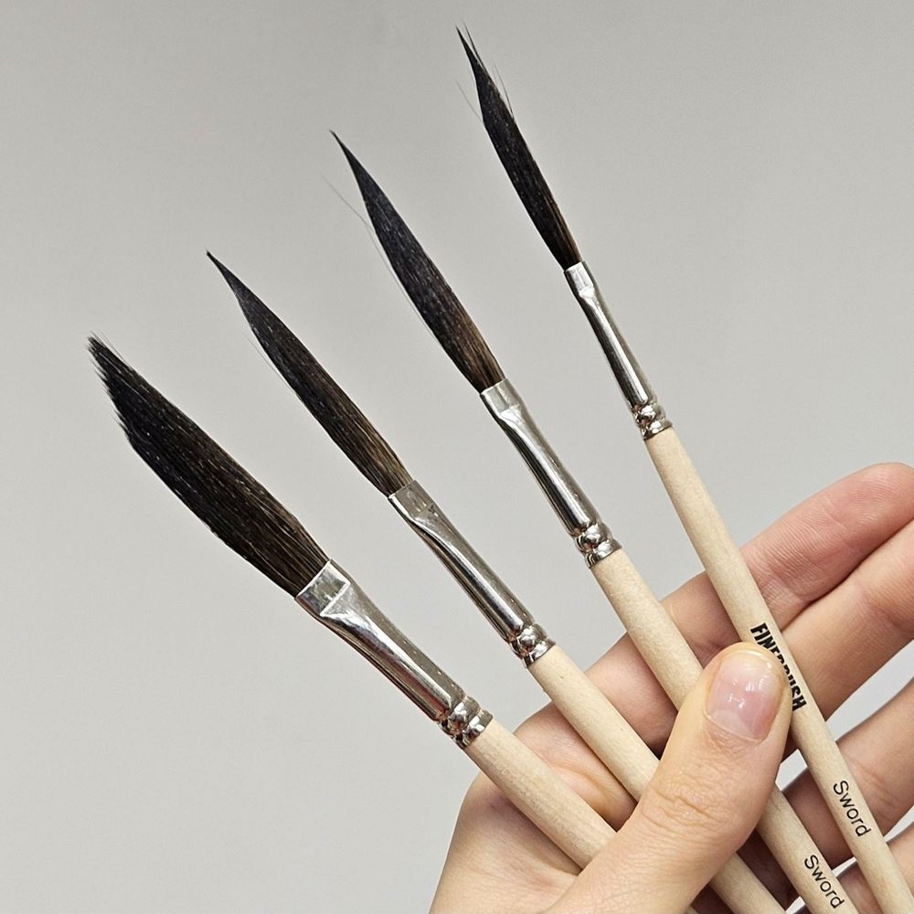 Кисть для пинстрайпинга Finebrush Sword 00
