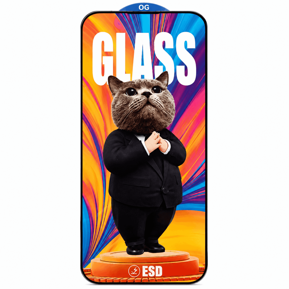 Защитное стекло OG Mr.Cat для Apple iPhone 14 Pro Max