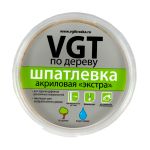 Шпатлевка по дереву VGT Экстра, акриловая, 0,3 кг, береза, ВГТ, 43994