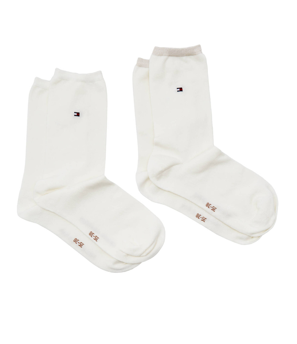 Носки 2 пары Tommy Hilfiger - кремовый(371221)