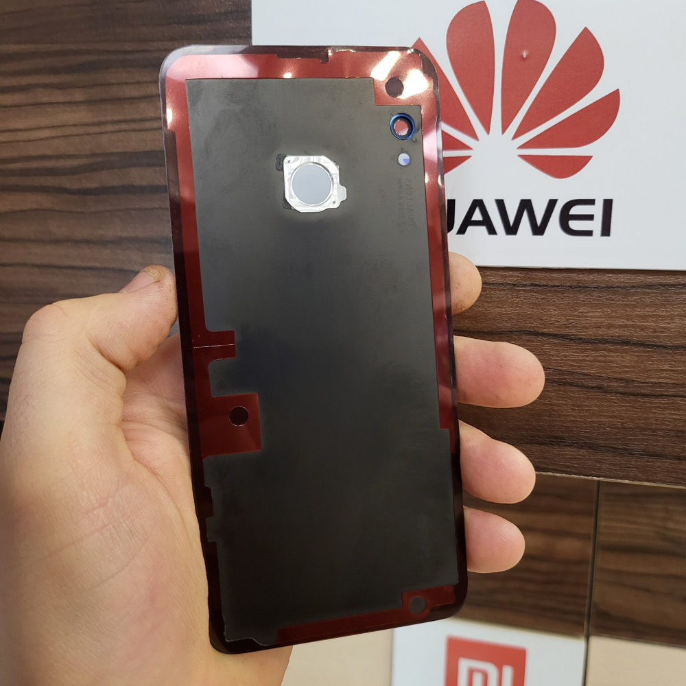 Крышка для Huawei Nova 3i (заднее стекло) "хорошее качество" цвет: синий