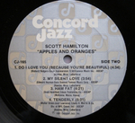Scott Hamilton - Apples And Oranges - 1981 USA OG Press