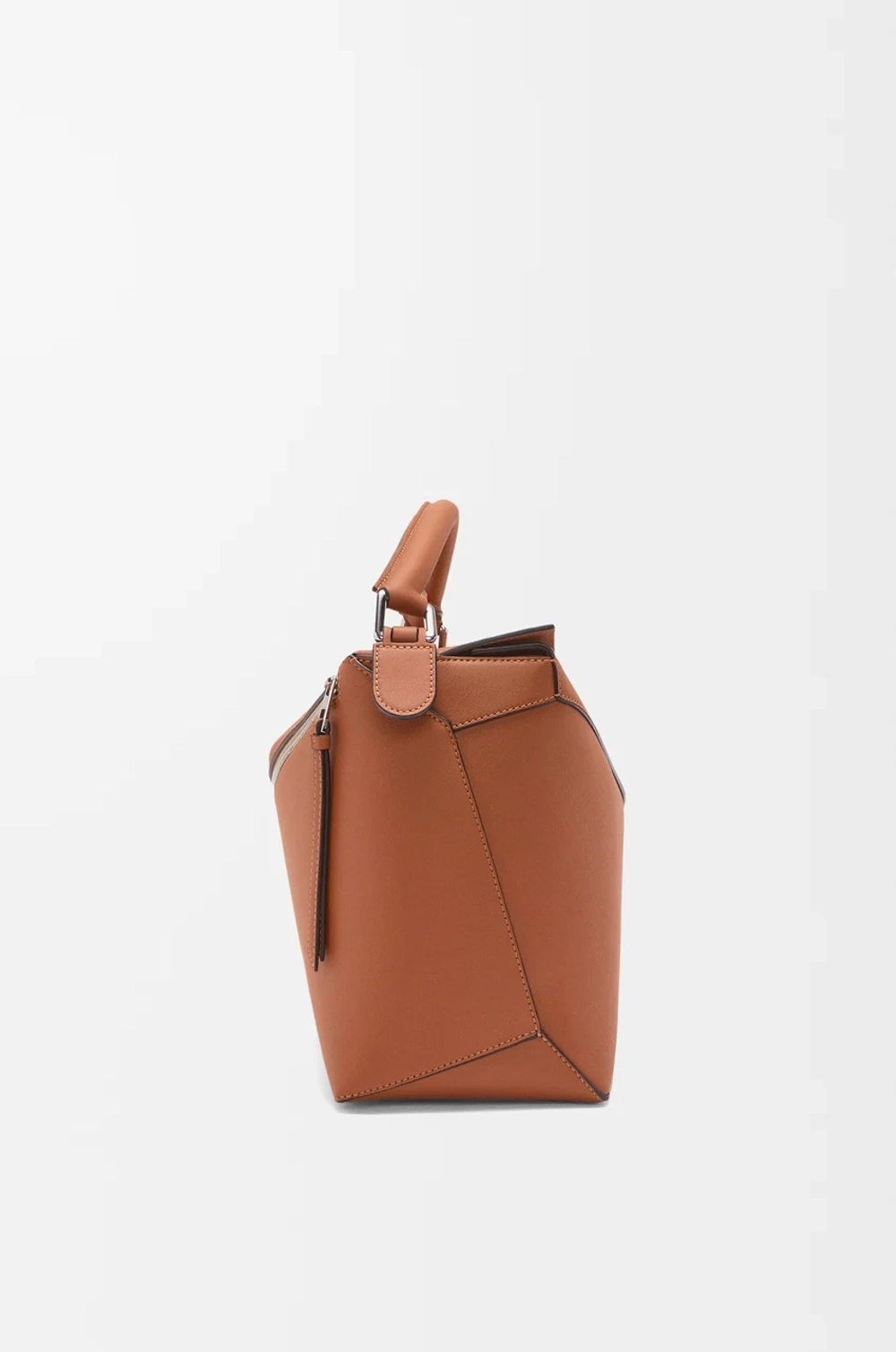Loewe Большая сумка Puzzle Edge из классической телячьей кожи, коричневый