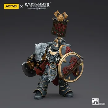 Фигурка JOYTOY Space Wolves Legion Praetor with Power Axe and Combat Shield