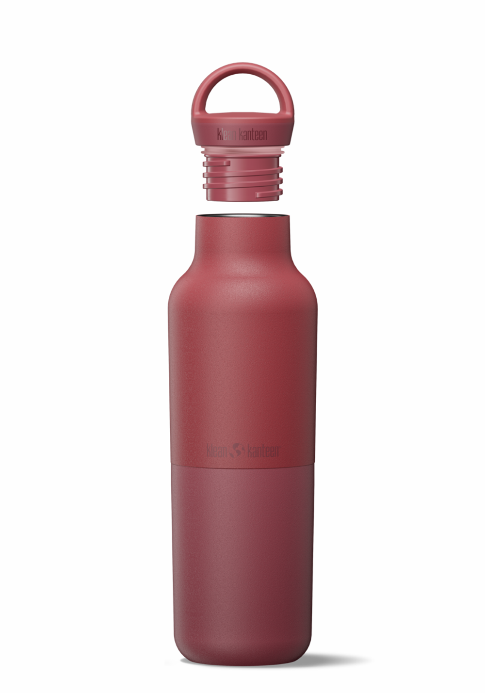 Термобутылка Klean Kanteen Rise Vac Classic Arch Loop 20oz (592 мл) Garnet
