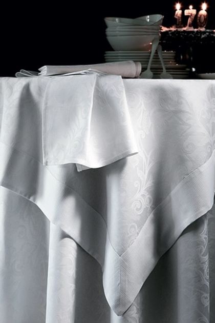 Скатерть OMBELLE blanc 170х300 Blanc des Vosges 170x300 Белый