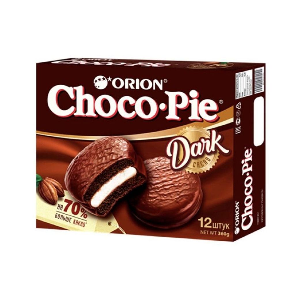 Чоко пай "ОРИОН" Dark 12шт