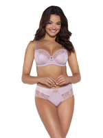 Бюстгальтер Freesia с сшивными чашками и кружевом (Размер: 70F) (Цвет: белый)