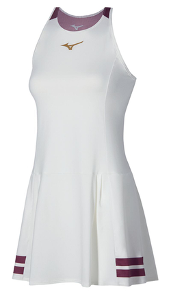 Женская Платье теннисное Mizuno Printed Dress - white