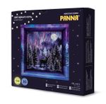 Набор для вышивания нитками Panna PS-7413, Звездная ночь, 21х21 см