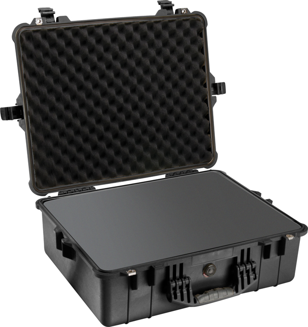 Защитный кейс Peli™ Protector 1600 черный с поропластом
