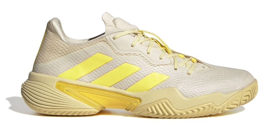 Мужские кроссовки теннисные Adidas Barricade M - ecru tint/beam yellow/almost yellow