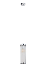 Подвесной светильник Crystal Lux TADEO SP1 D100 CHROME/TRANSPARENTE