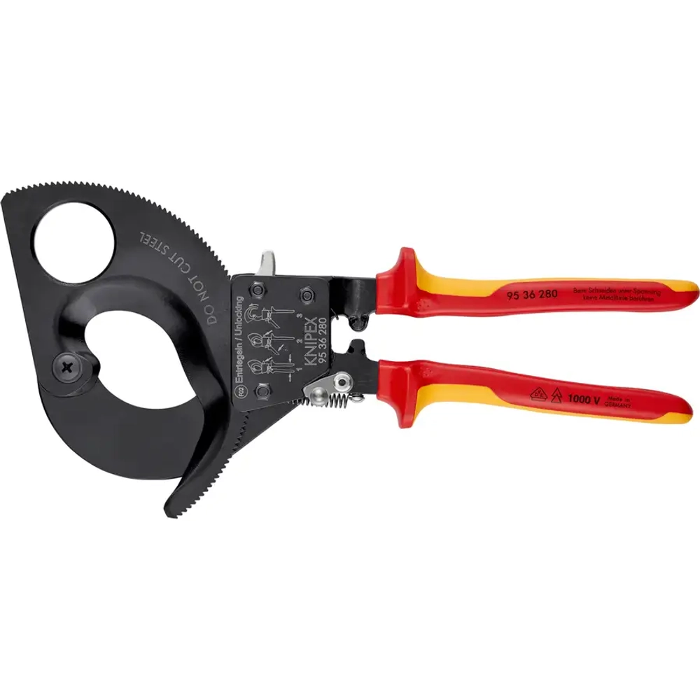 Ножницы для резки кабелей 280 мм Knipex 95 36 280