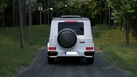 Карбоновый чехол запасного колеса для Mercedes-Benz G-Class W464 2020 Мерседес Гелик гелентваген