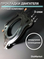 Прокладки на эндуро 250 кубов 172FMM-5A c баланс валом