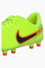 Бутсы Nike Tiempo Legend 10 Academy FG/MG Junior - зеленый