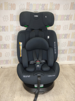 Автокресло детское Indigo E-Tron ISOFIX I-SIZE группа 0/1/2/3 (0-36) черный
