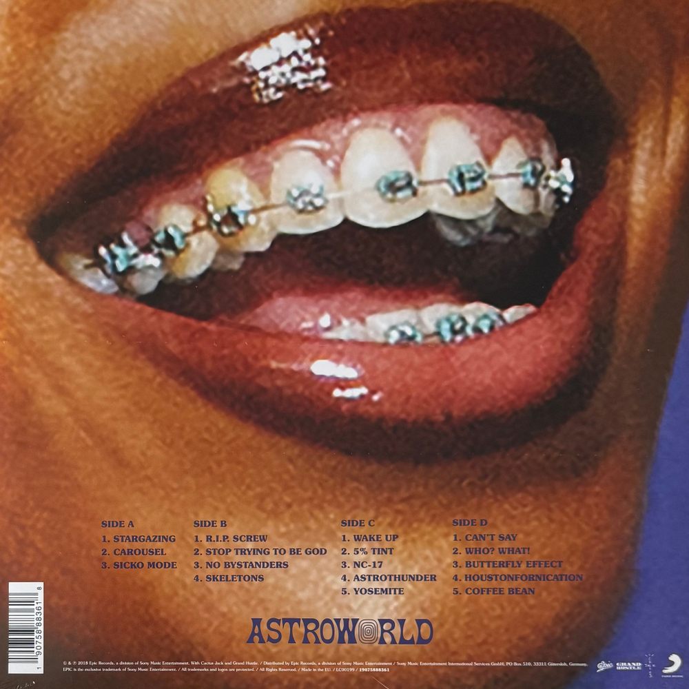 Travis Scott – Astroworld 2LP (Европа 2018г.)