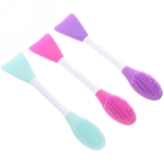 Щетка для лица T-zone косметическая «Beauty lifting», микс 3 цвета (фиолет, фуксия, мятный), 16,5*2,5 см, в пакете