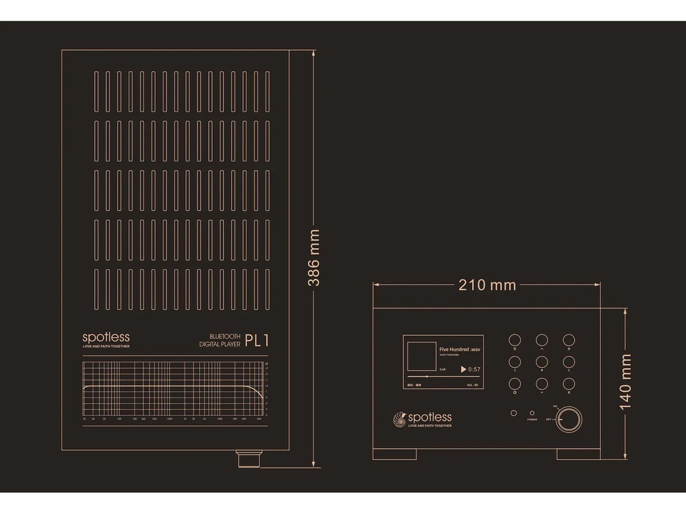 Аудиопроигрыватель Spotless Audio PL1