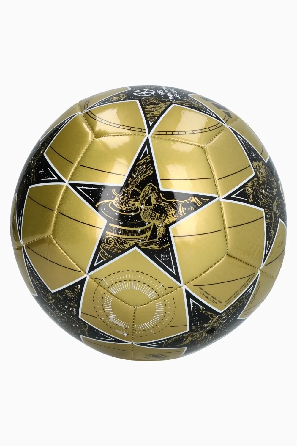 Футбольный мяч adidas UCL Club 25/26 размер 5 - золотой