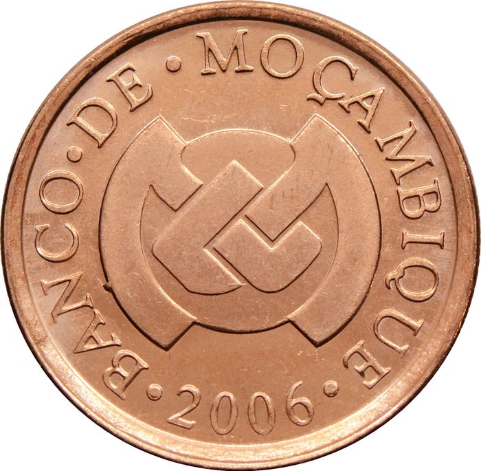 5 сентаво 2006 Мозамбик UNC