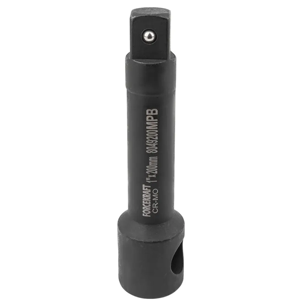 Удлинитель ударный 200мм с отверстием, 1'' FORCEKRAFT FK-8049200MPB