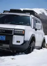 Платформа на крышу с лестницей на Toyota Land Cruiser Prado 250 LC250 Крузак Прадо ящик Маркиза багажник