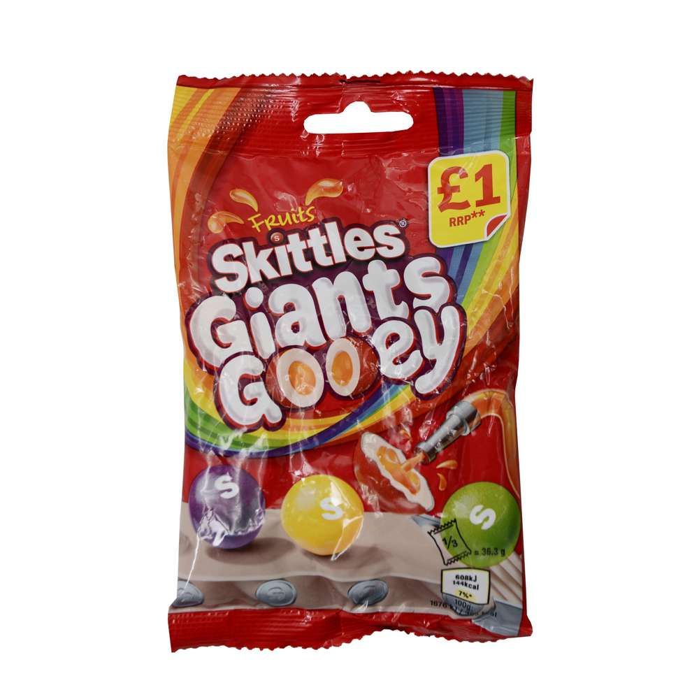 Драже Skittles Giants Gooey 109г