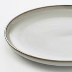 Набор тарелок IKEA GLADELIG (ГЛАДЕЛИГ), Серый, 25 см, 4 шт