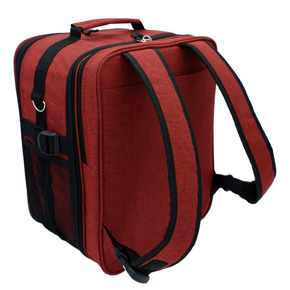 Сумка для ручной клади Рюкзак-трансформер Pobedabags Scarlet Base 36х30х27