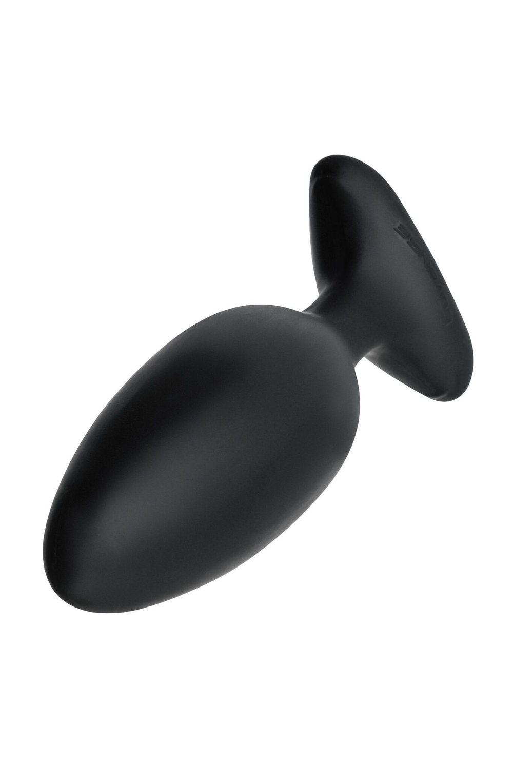Черная анальная втулка LOVENSE Hush 2 (M) - 13,5 см. (Цвет: черный)