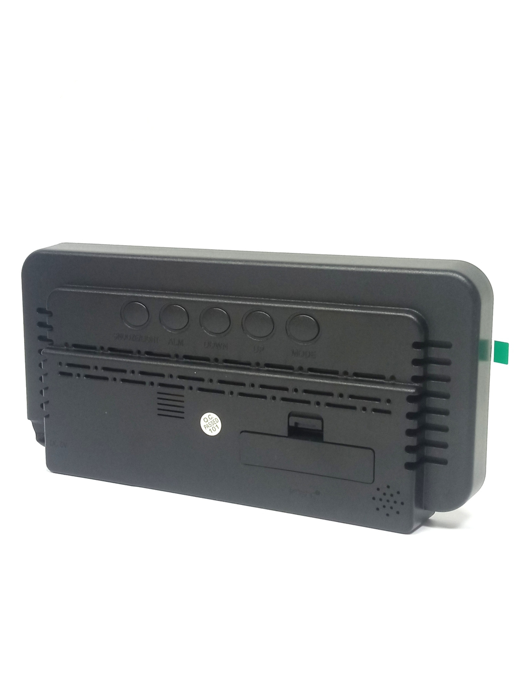Часы-будильник VST-912 C`/календарь,USB питание, черный корпус.