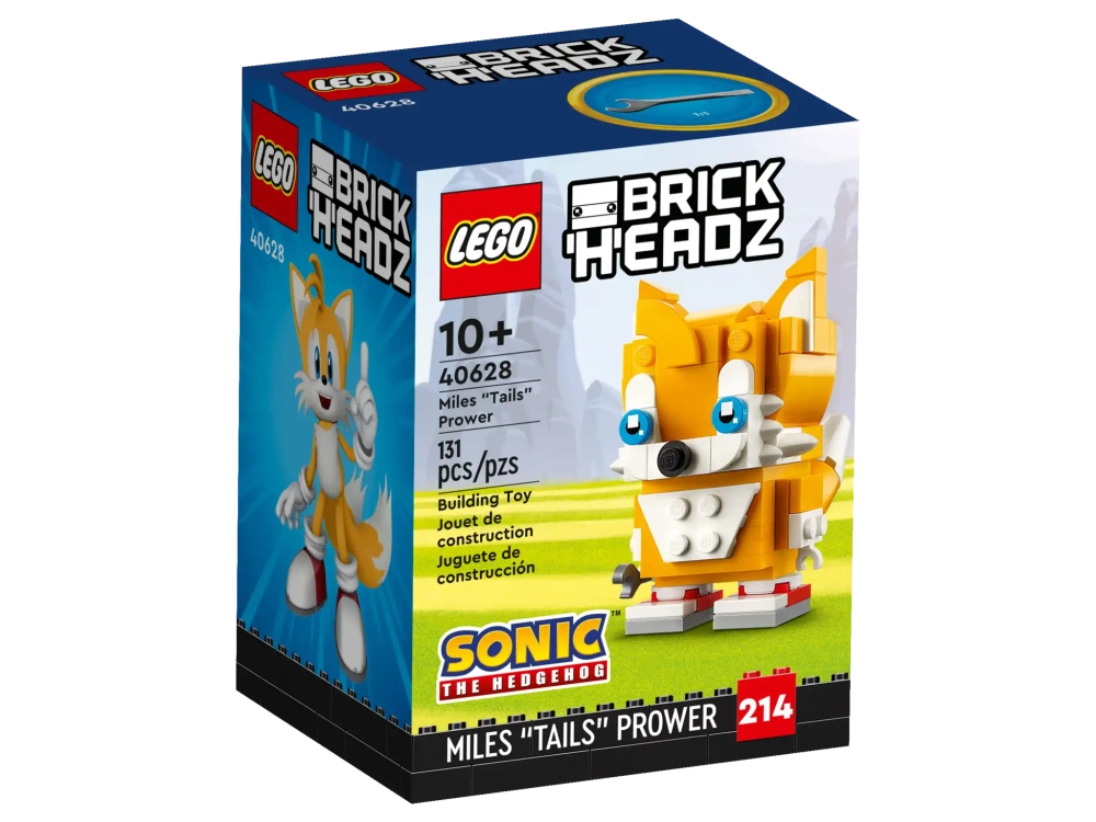 Конструктор LEGO BrickHeadz 40628 Майлз "Решка" Прауэр