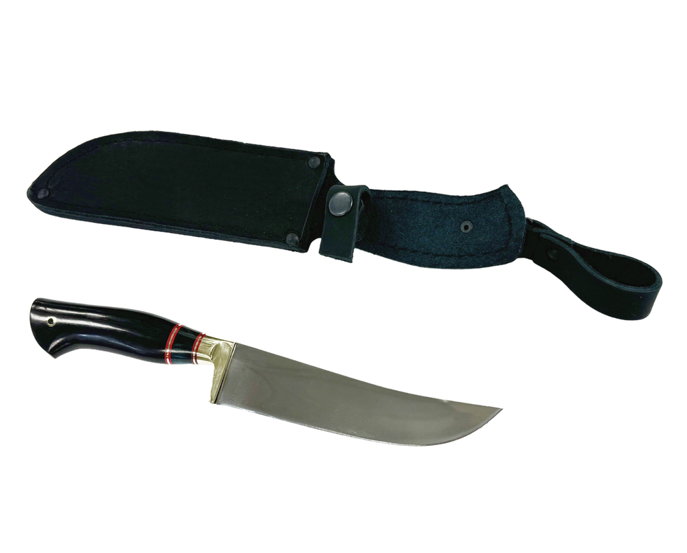 Нож Пчак Узбекский, Bohler N690, граб, карельская береза, латунь