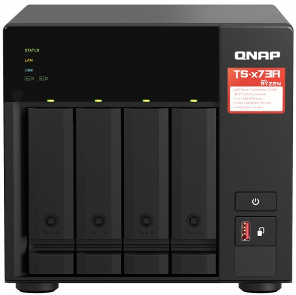 Сетевой RAID-накопитель QNAP TS-473A-8G