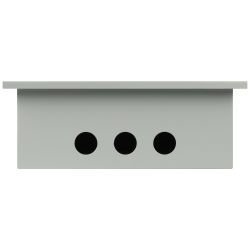 Корпус металлический встраиваемый ЭРА ЩРВ-18 (330х250х120) IP31 УХЛЗ серый | Электротовары