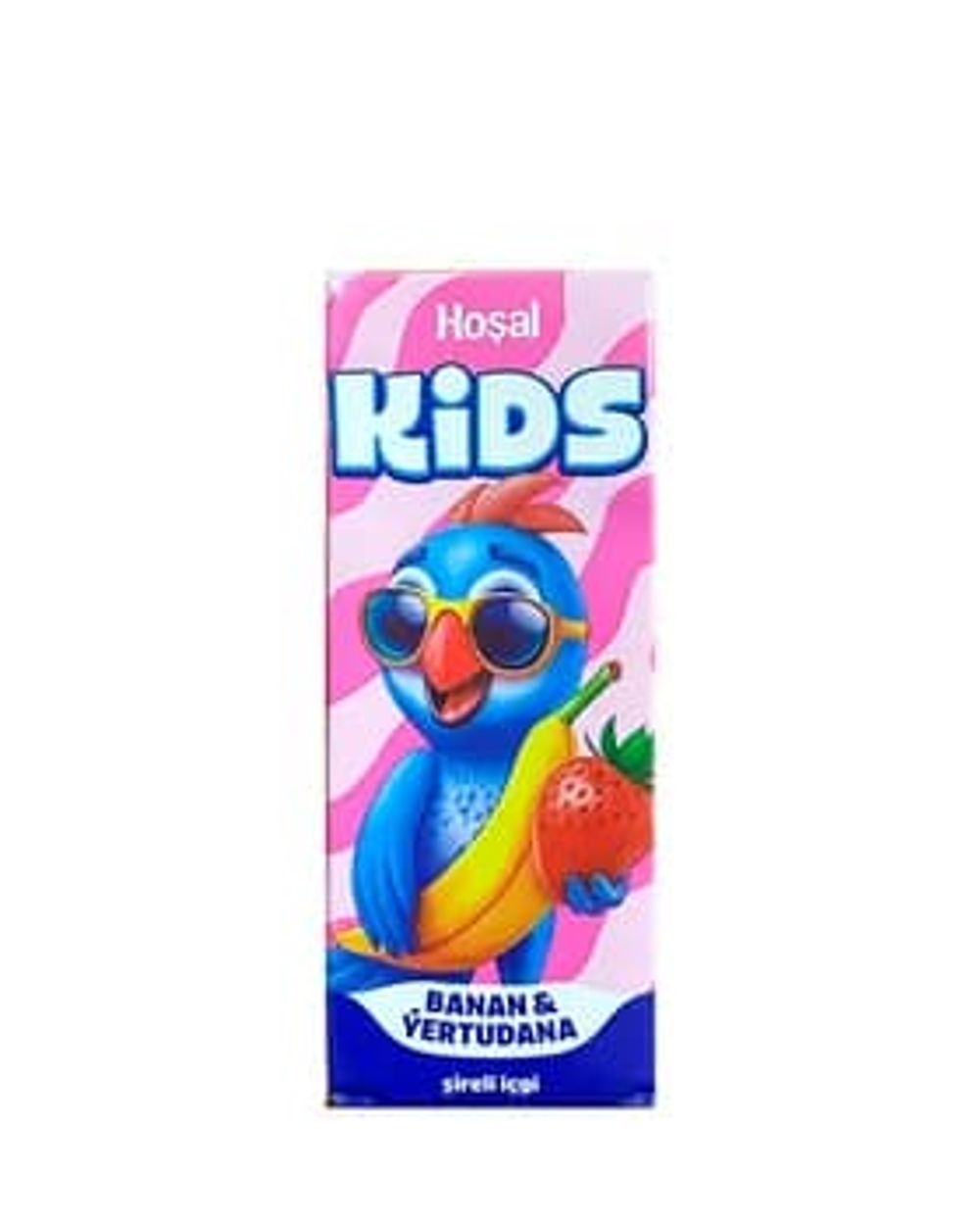 Напиток Hosal kids сокосодержащий банан-клубника 0,200мл
