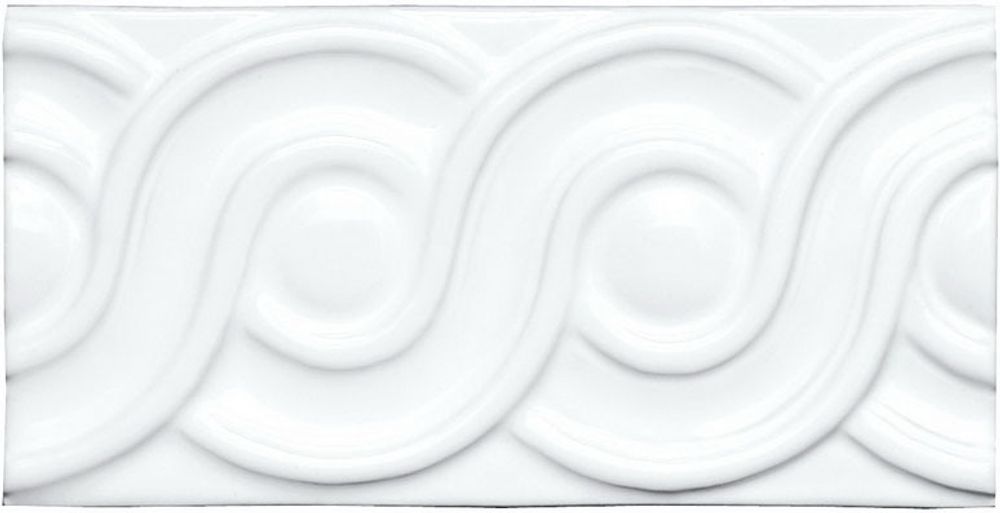 Бордюры ADEX NERI Relieve Clasico Blanco Z