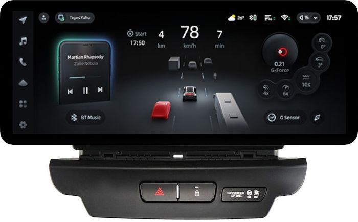 Магнитола для KIA Ceed 3 2018-2020 - Teyes CC4PRO монитор 12.3" 2K QLED + рамка 10, Android 13, Быстрейшая, Snapdragon 778G, ИИ, CarPlay, DSP, 4G SIM-слот